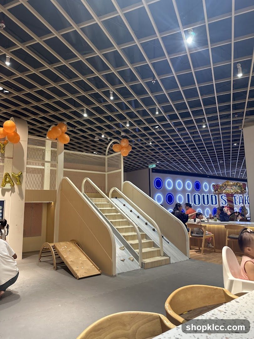 Indoor Playground and Cafe Area