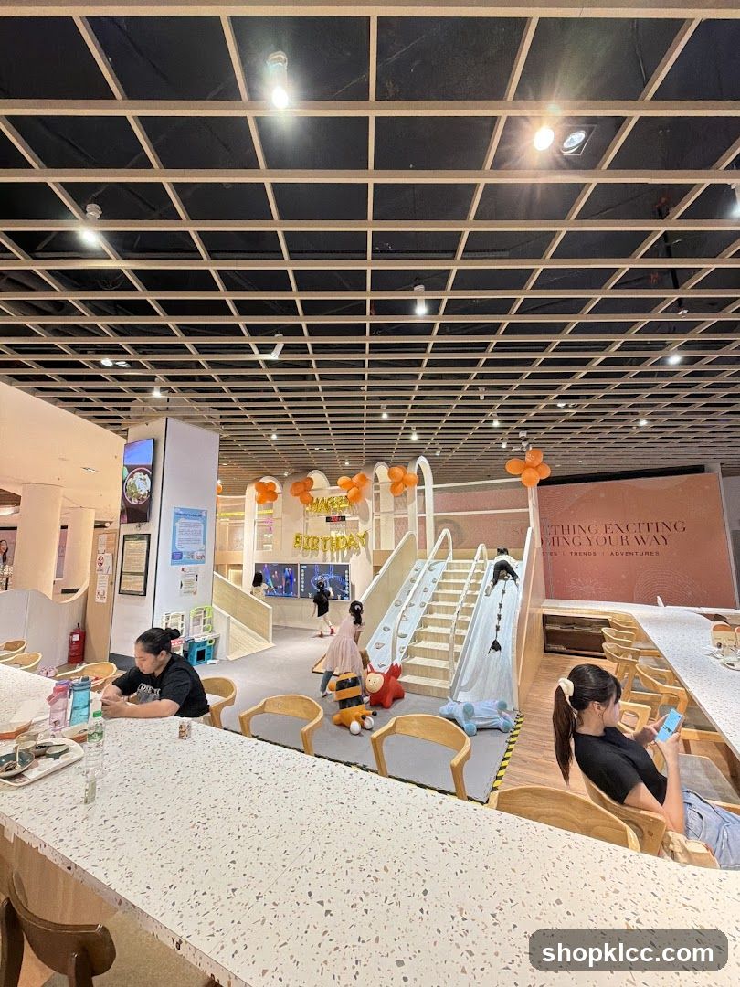 Indoor Playground and Dining Area