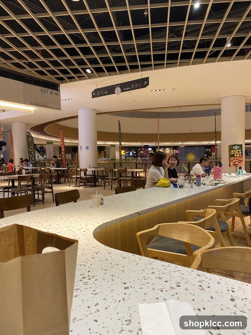 Food Court Seating Area