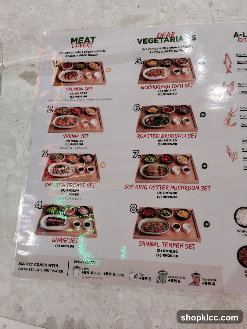 MEAT LOVERS & DEAR VEGETARIANS SETS
