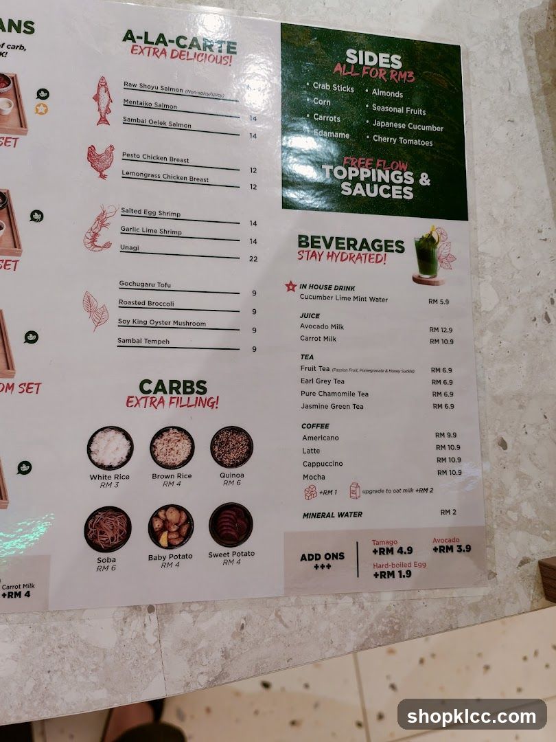 A-LA-CARTE EXTRA DELICIOUS!