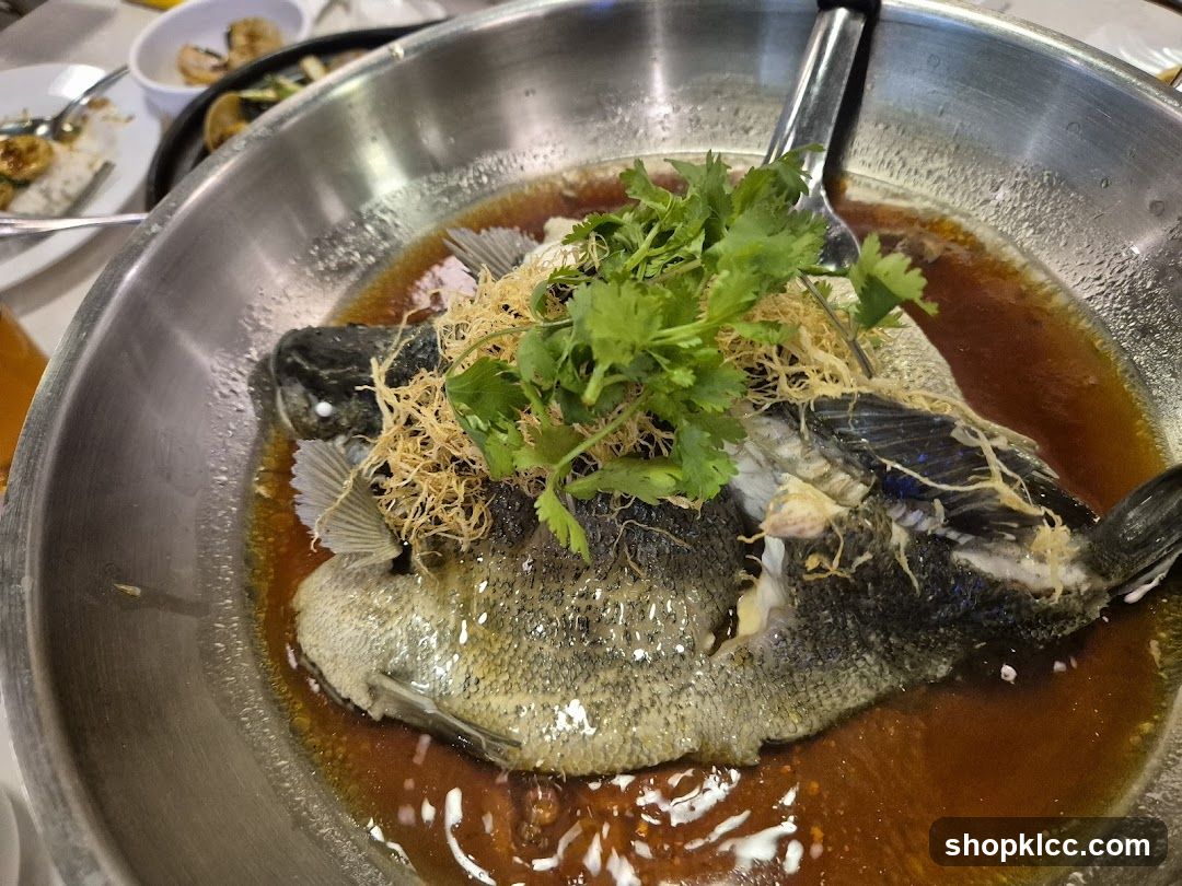 Steamed Fish Dish