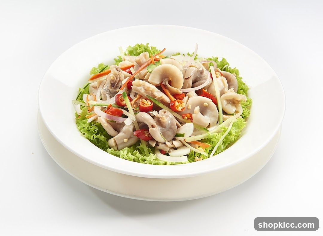Pork Intestine Salad