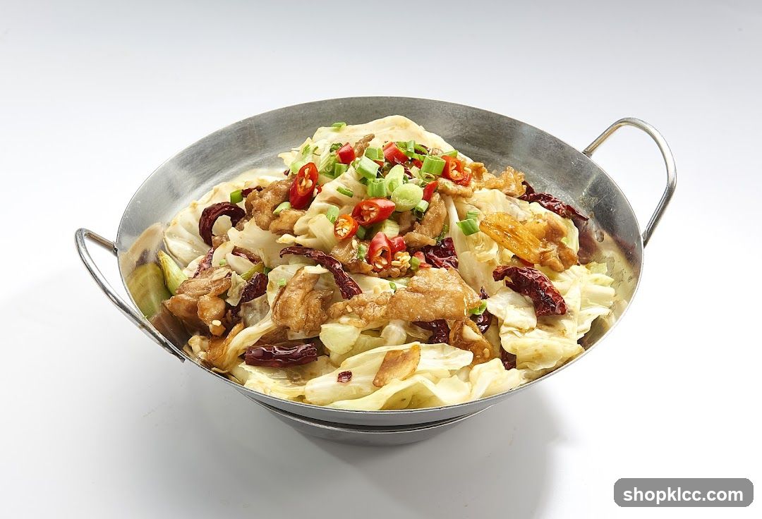 Stir-fried Cabbage with Meat