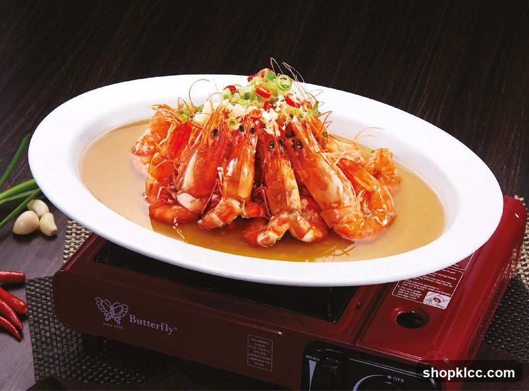 Steamed Prawns