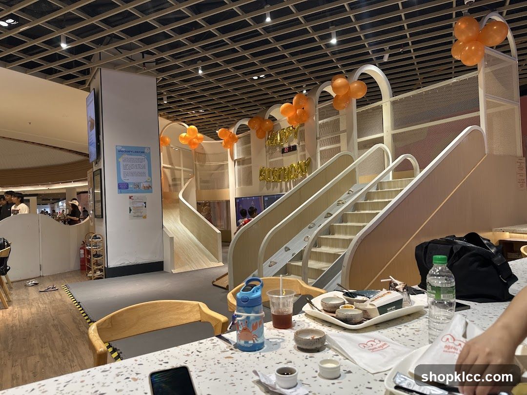 Indoor Play Area with Dining