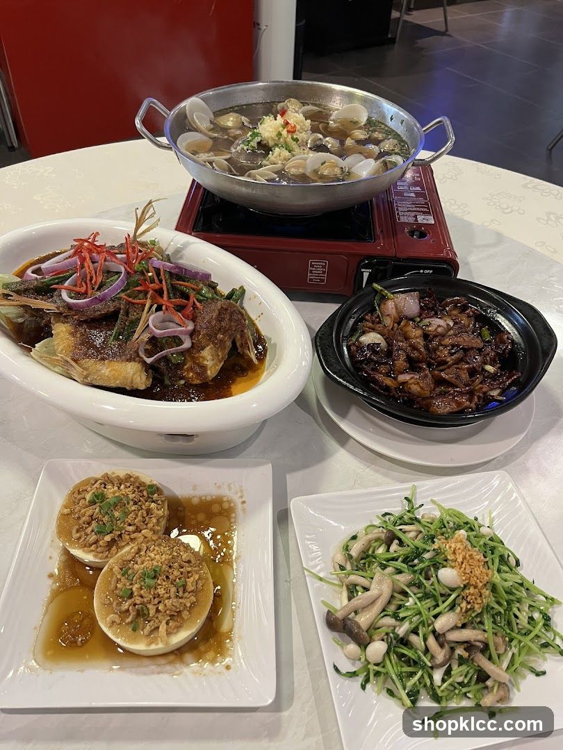 Assortment of Asian Dishes