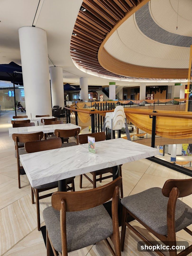 Restaurant Seating Area