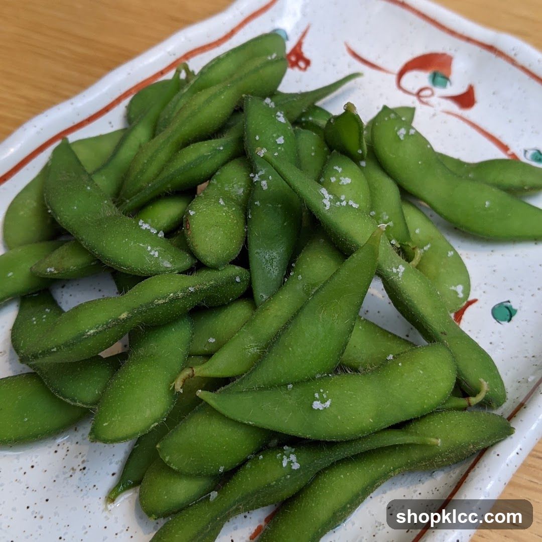 Salted Edamame
