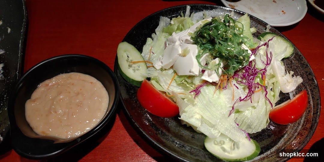Tofu Salad with Dressing