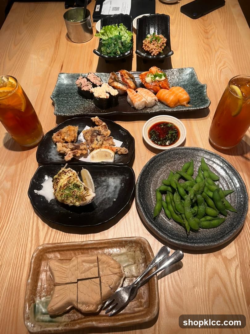 Japanese Food Spread