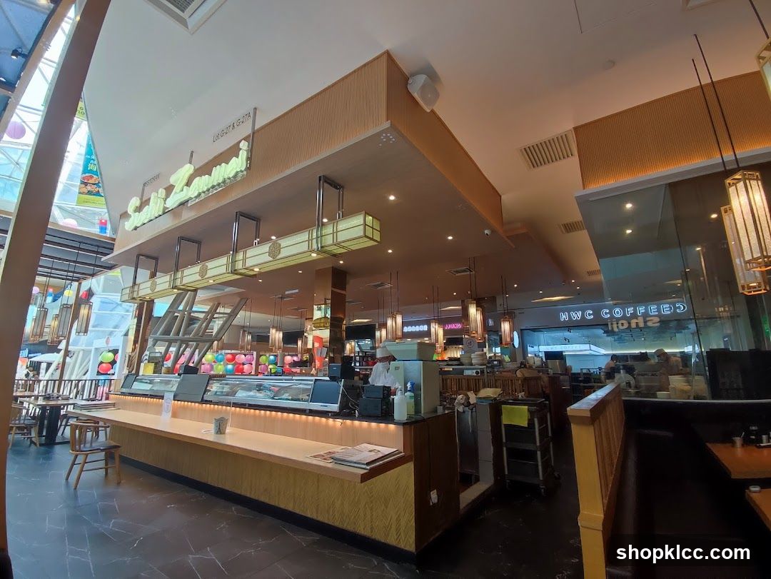 Sushi Restaurant Interior