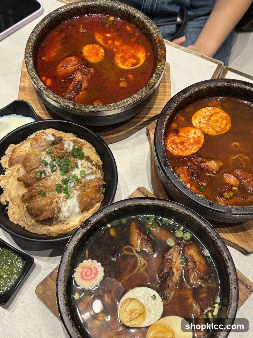 Assortment of Japanese Dishes