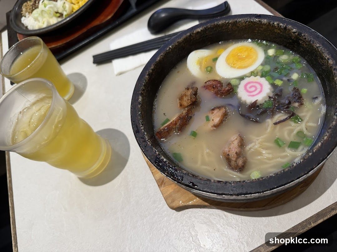 Ramen and Drinks