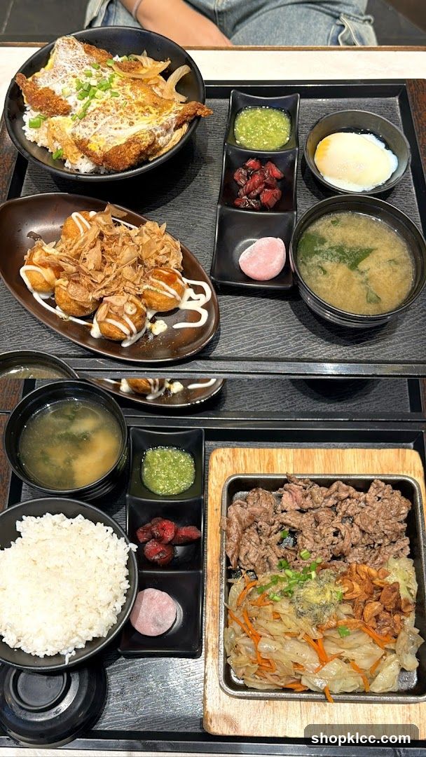 Japanese Food Platter