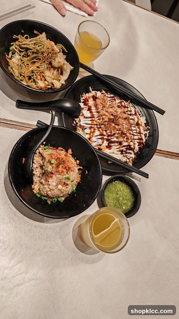 Asian Cuisine Spread