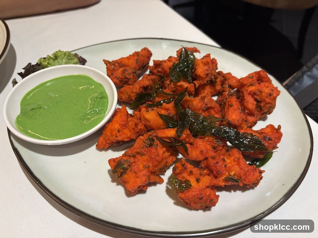 Indian Appetizer with Chutney
