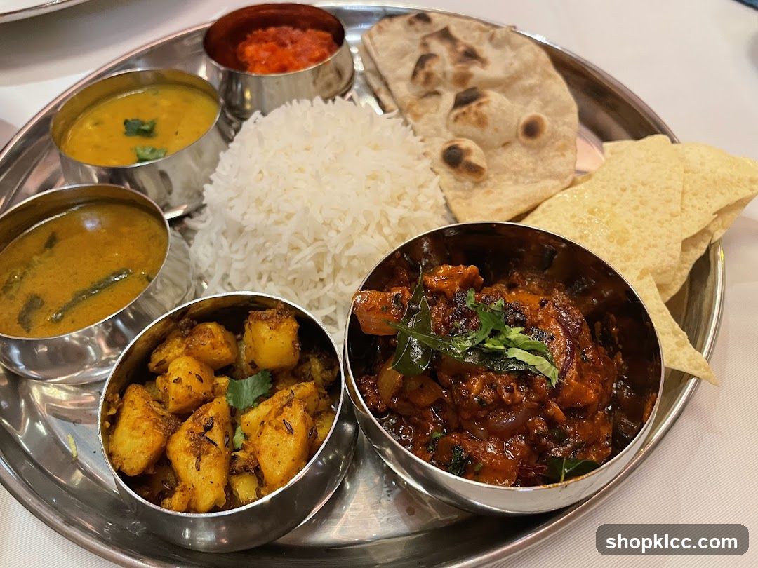 Indian Thali Platter