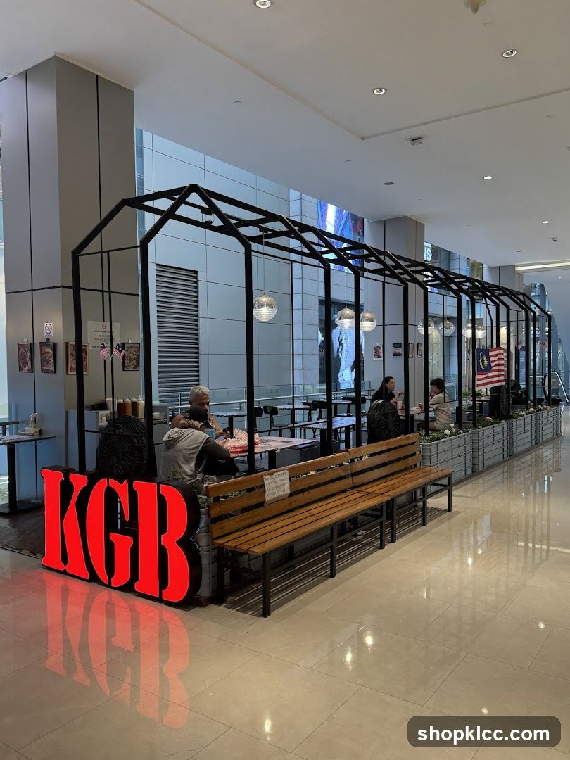 KGB Restaurant Seating Area