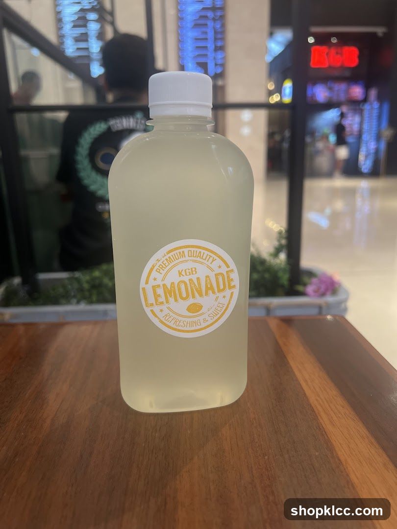 Lemonade Bottle
