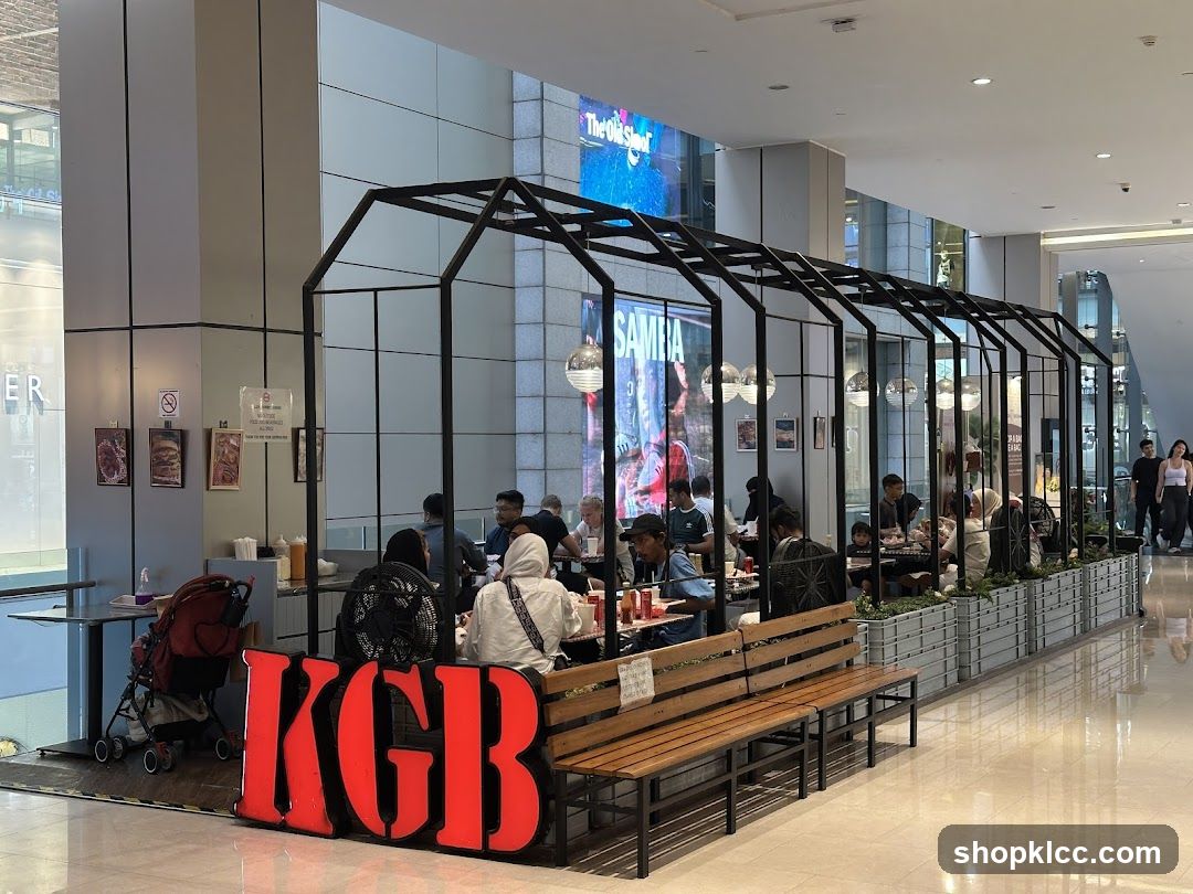 KGB Restaurant Seating Area