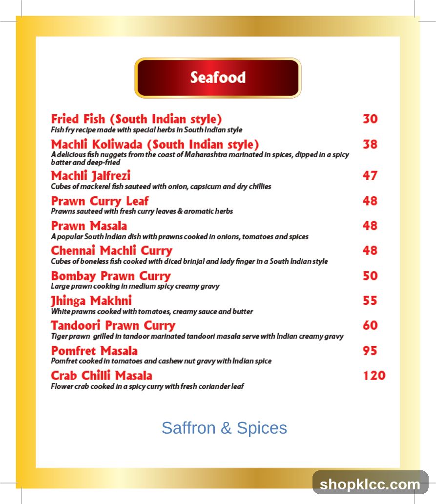 Seafood