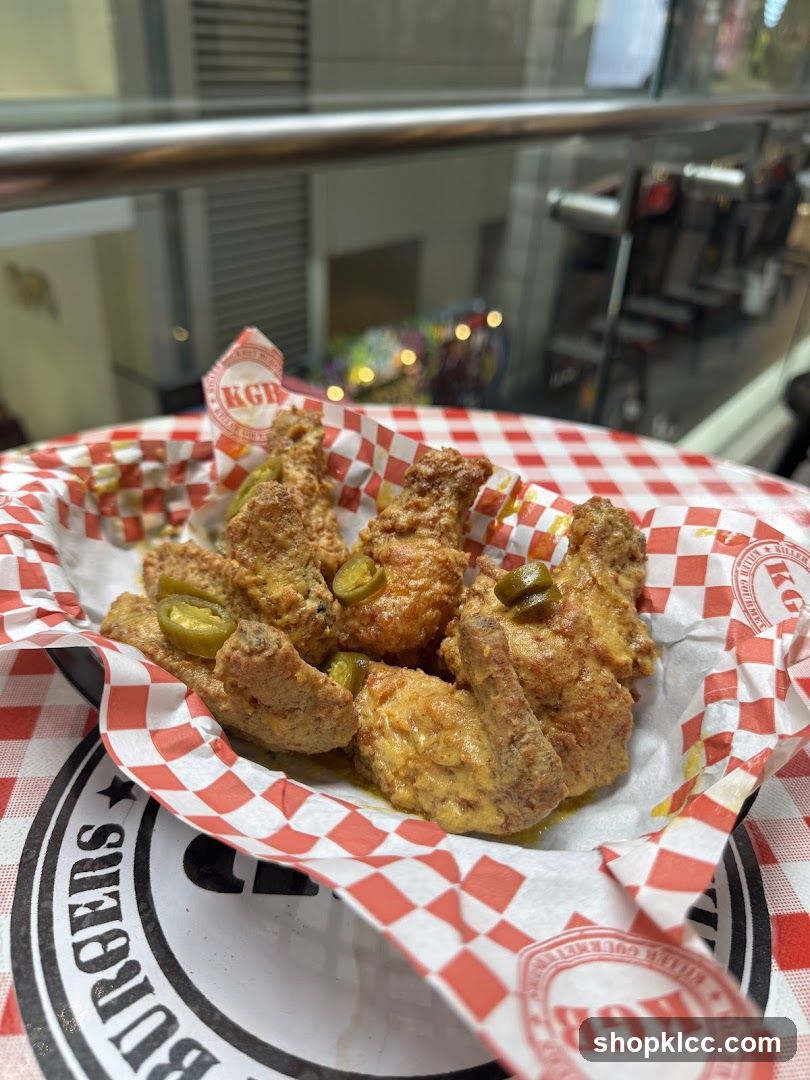 Chicken Wings with Jalapenos