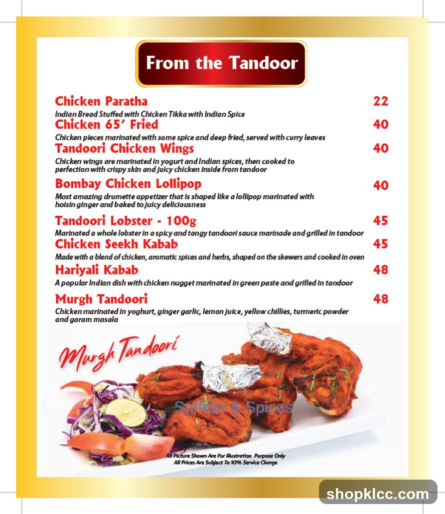From the Tandoor
