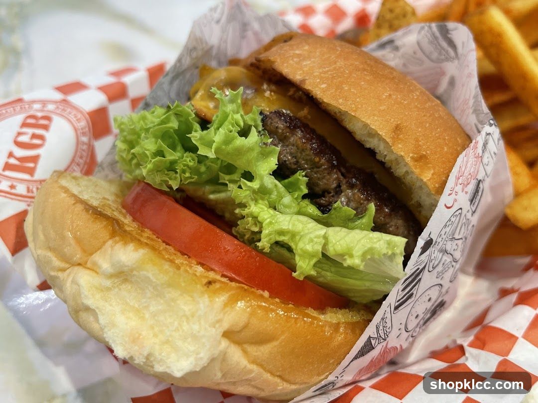 Burger and Fries