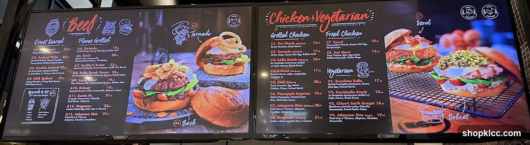 Burger Menu
