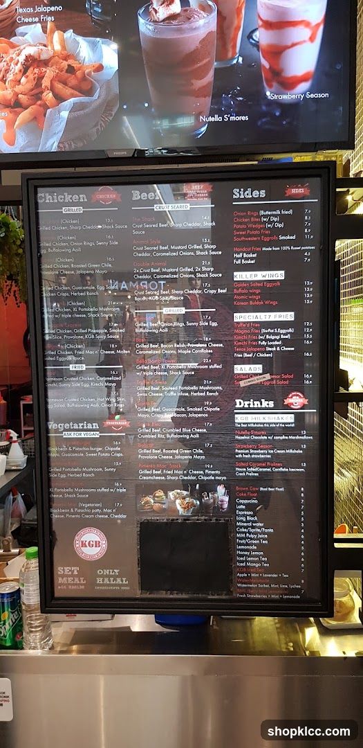 KGB Menu