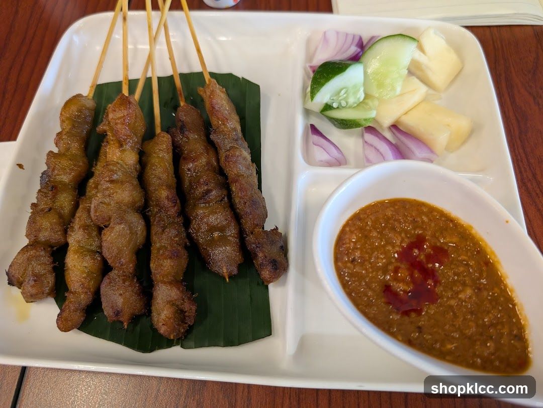 Chicken Satay Platter