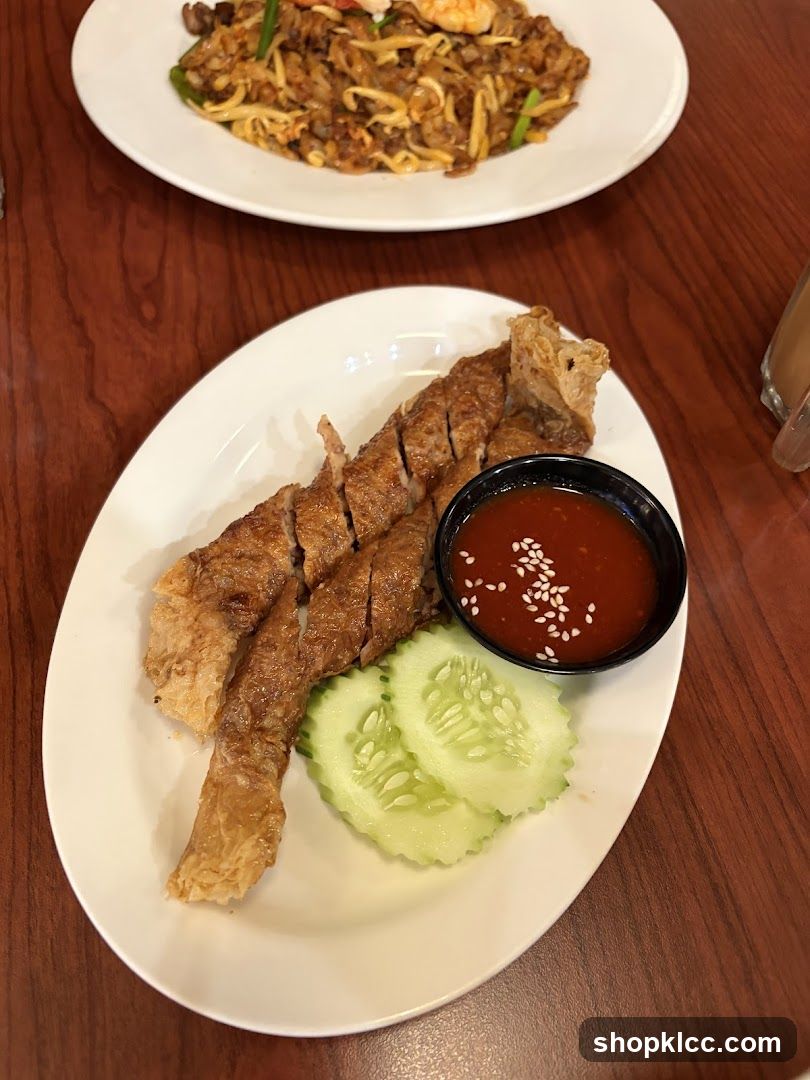 Fried Rolls with Dipping Sauce