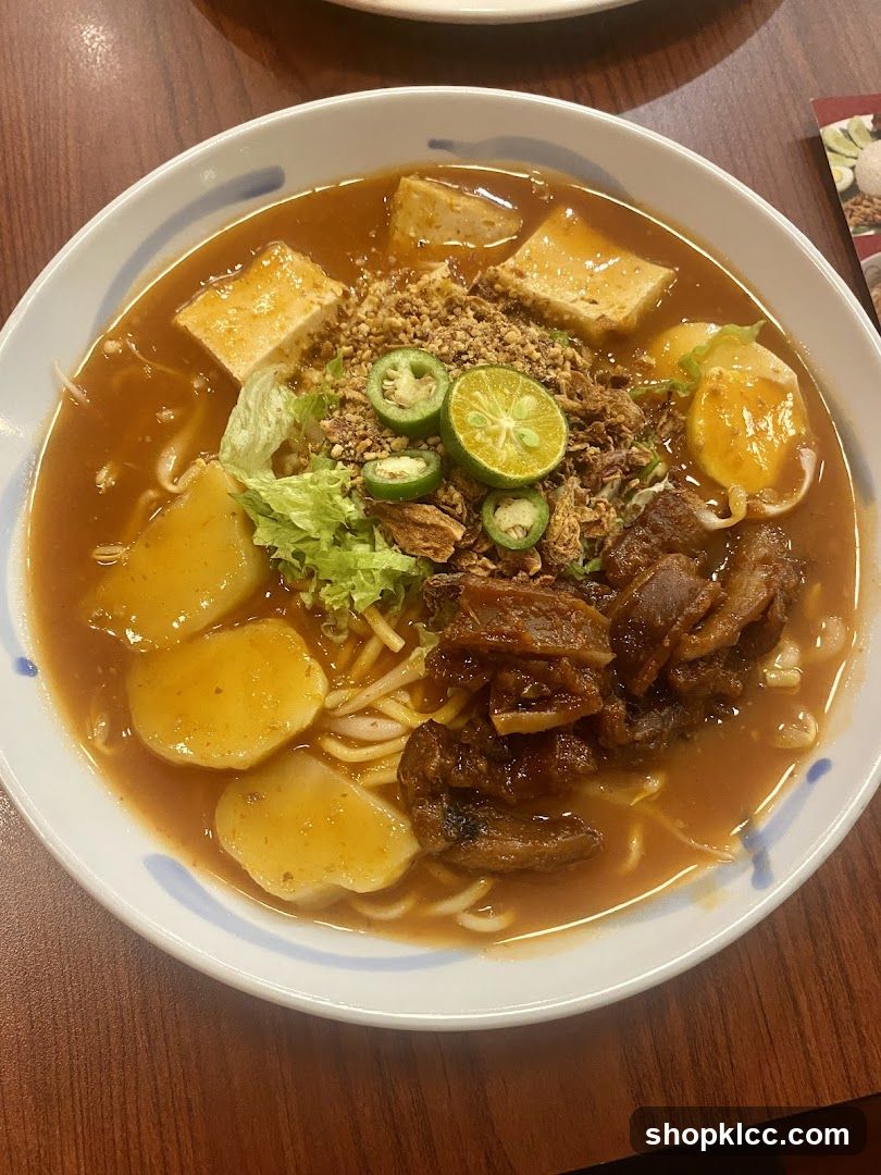 Noodle Soup Dish