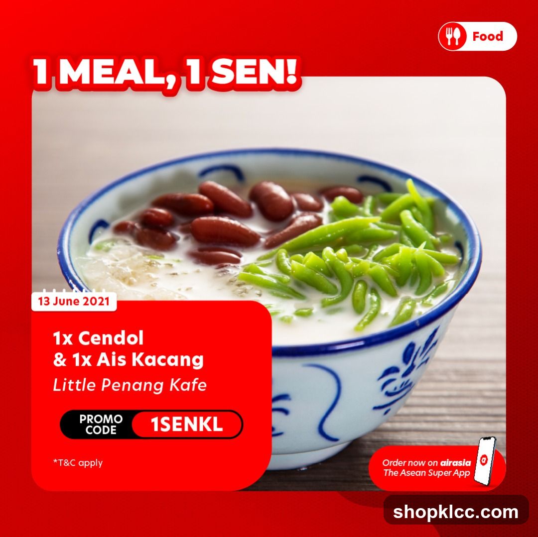 1 Meal, 1 Sen Promotion
