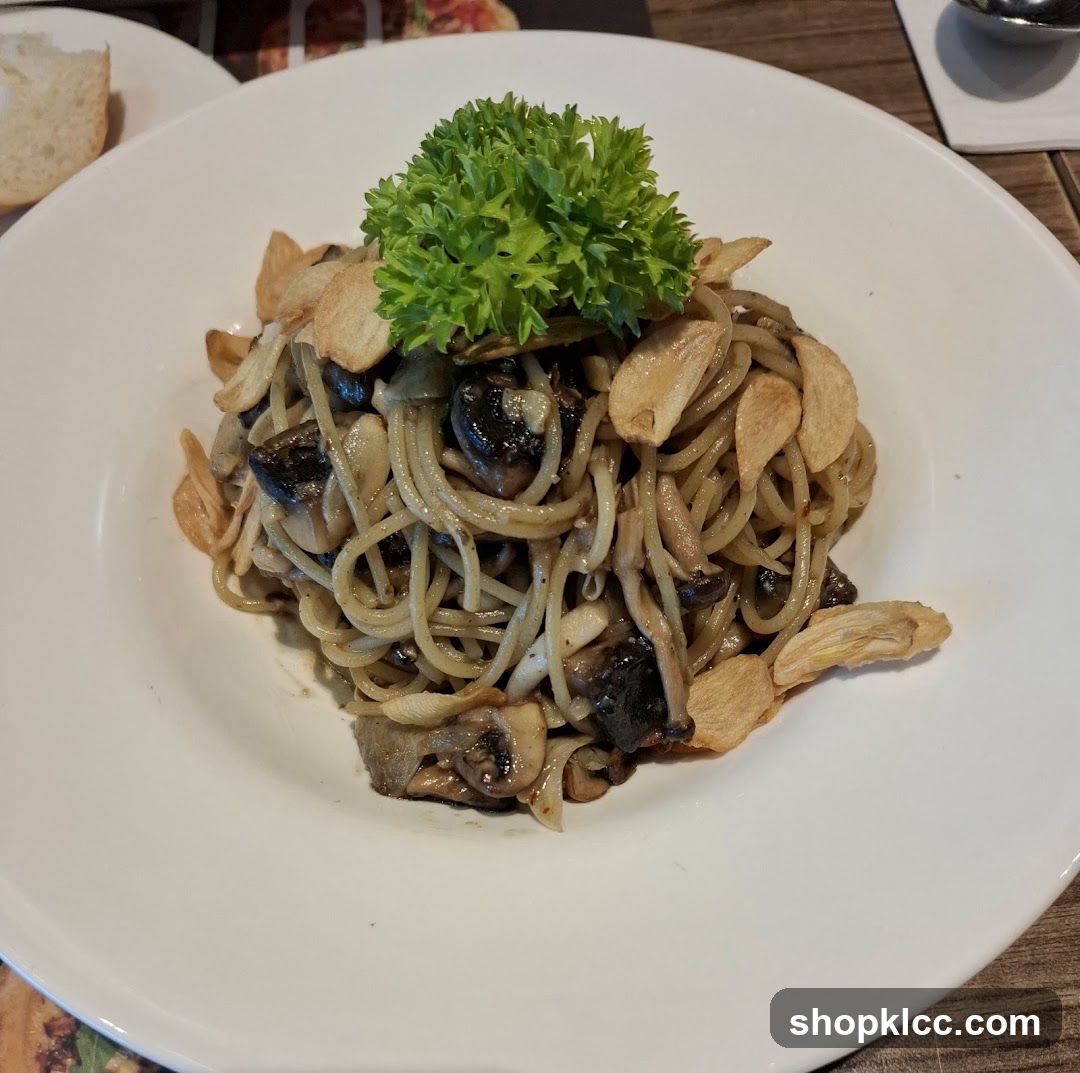 Mushroom Spaghetti