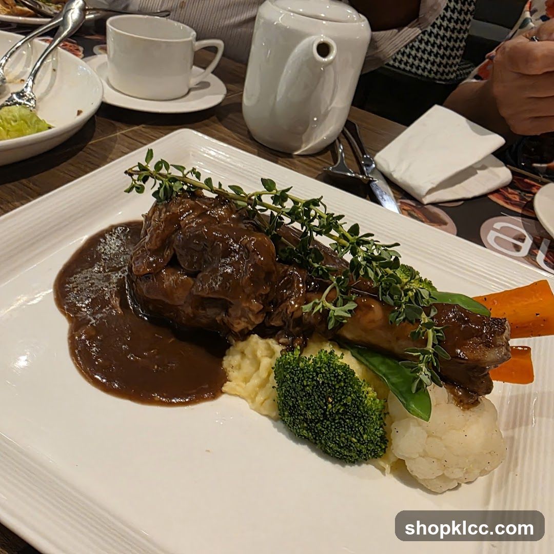 Braised Lamb Shank with Vegetables