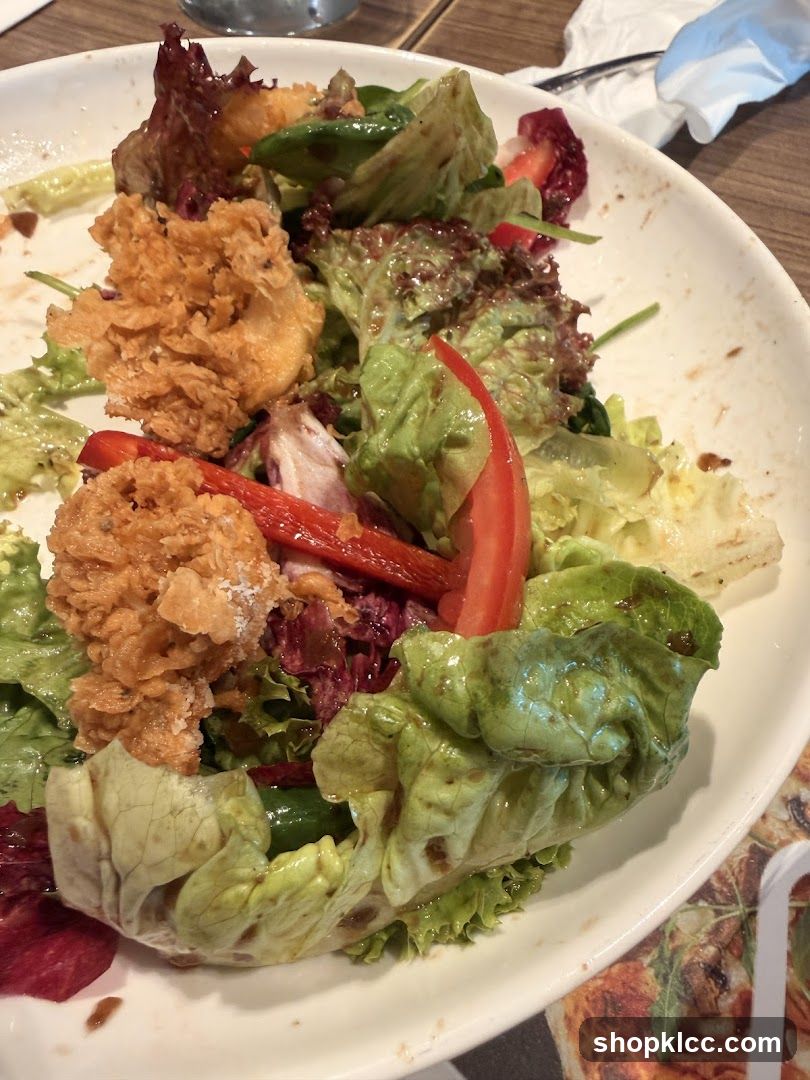 Fried Chicken Salad