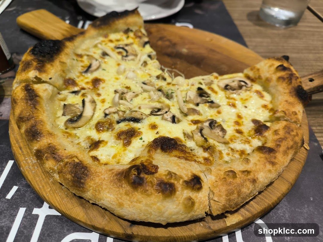 Mushroom Pizza