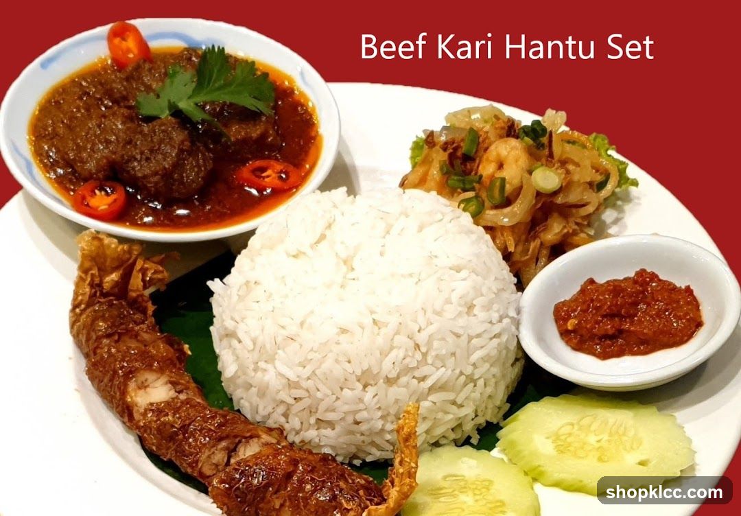 Beef Kari Hantu Set