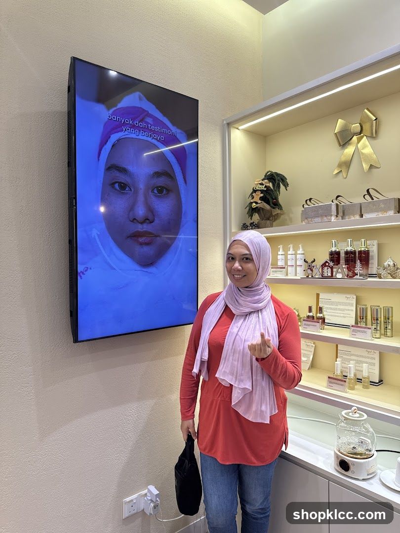 Woman Posing in a Store
