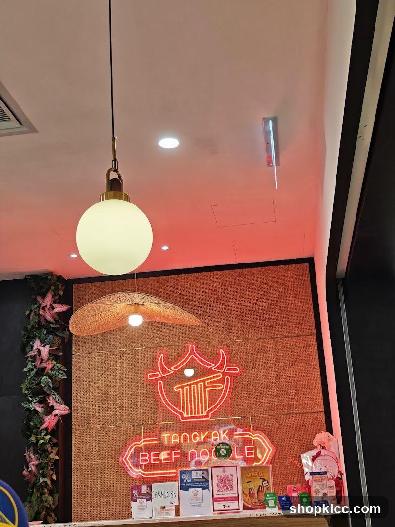 Tangkak Beef Noodle Neon Sign