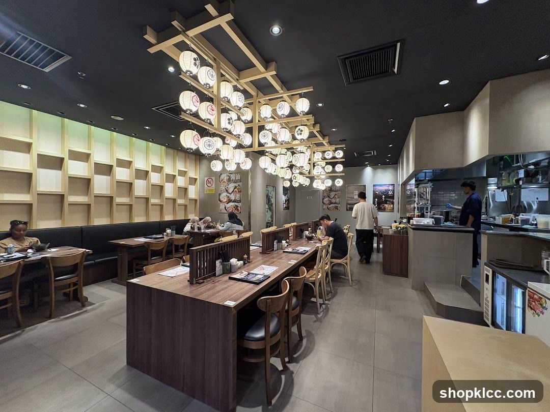 Japanese Restaurant Interior