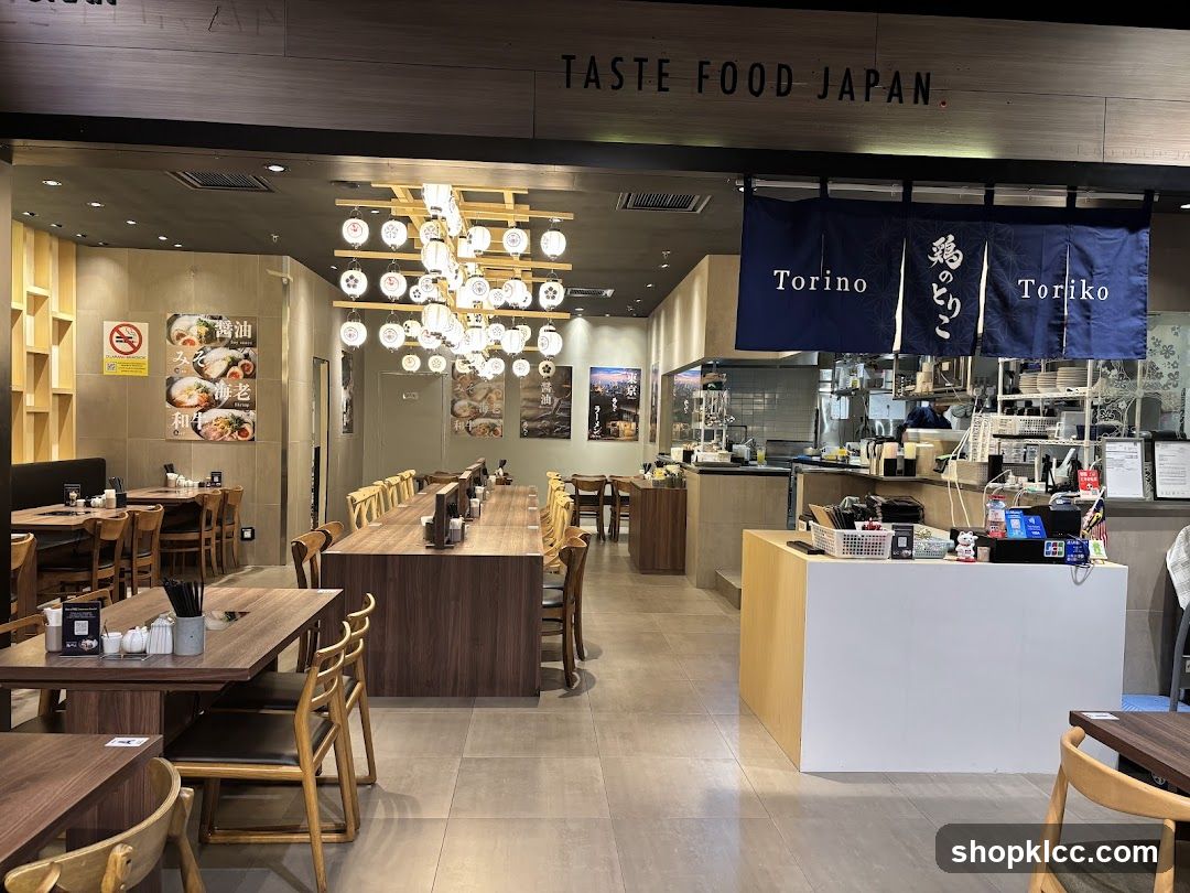 Japanese Restaurant Interior