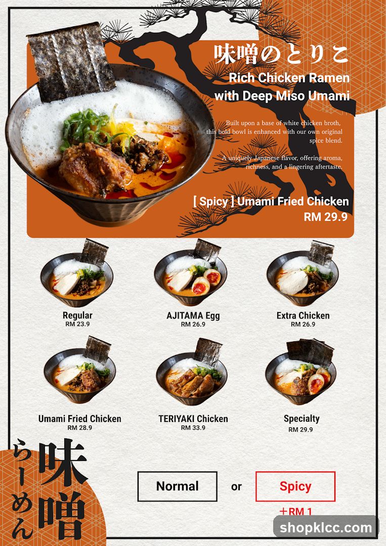 Rich Chicken Ramen with Deep Miso Umami