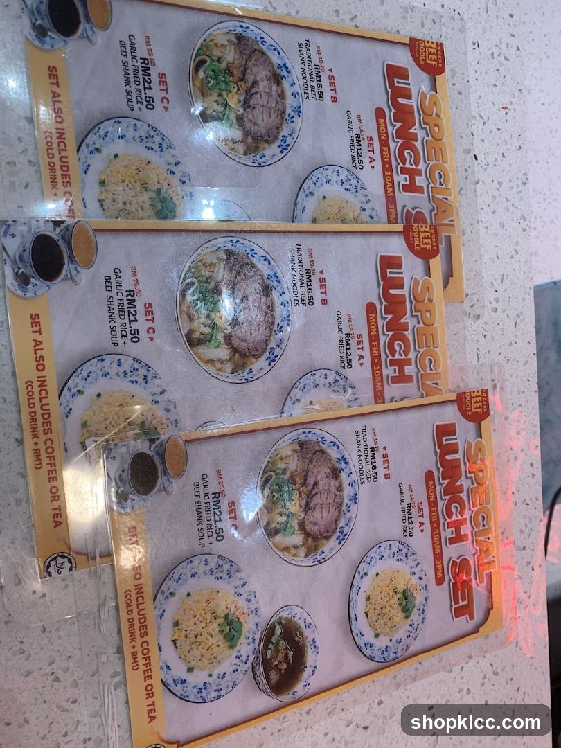Special Lunch Set