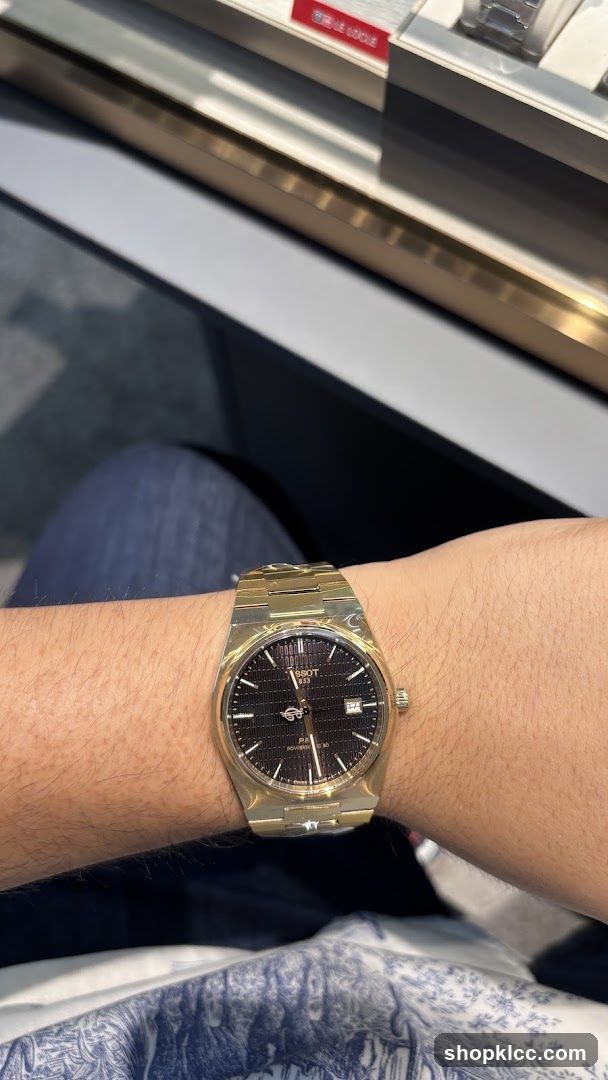 Tissot Watch on Wrist