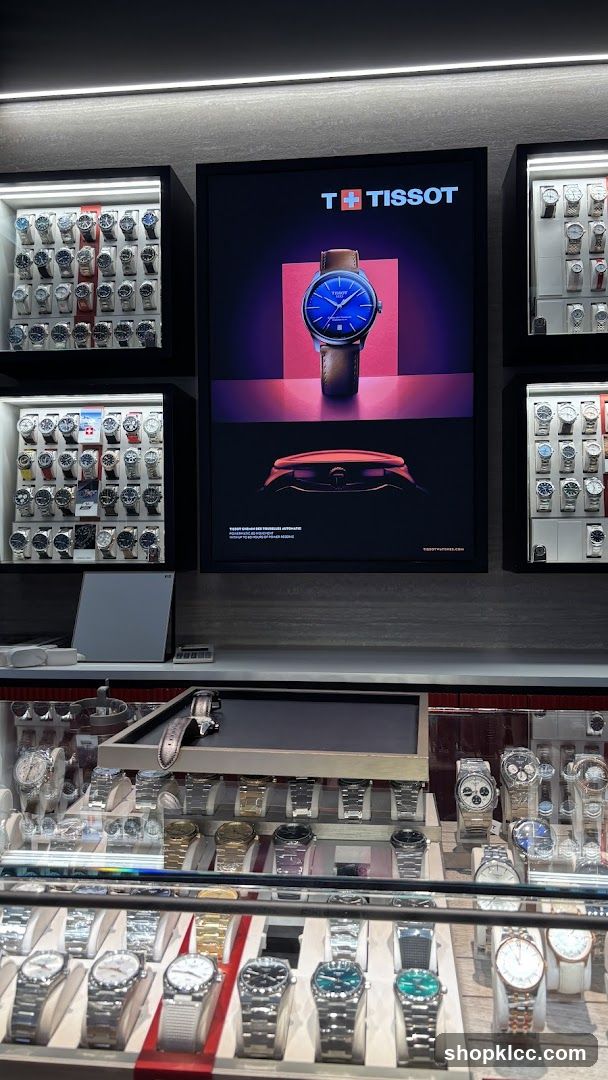 Tissot Watch Display