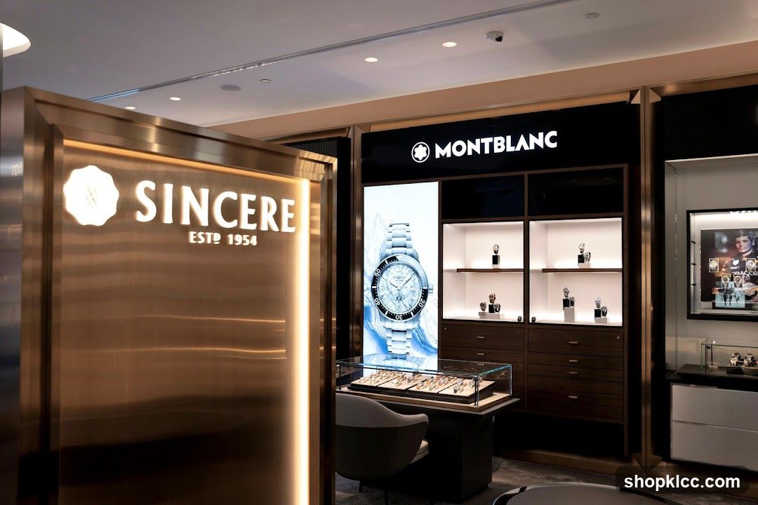 Montblanc and Sincere Watch Store Interior
