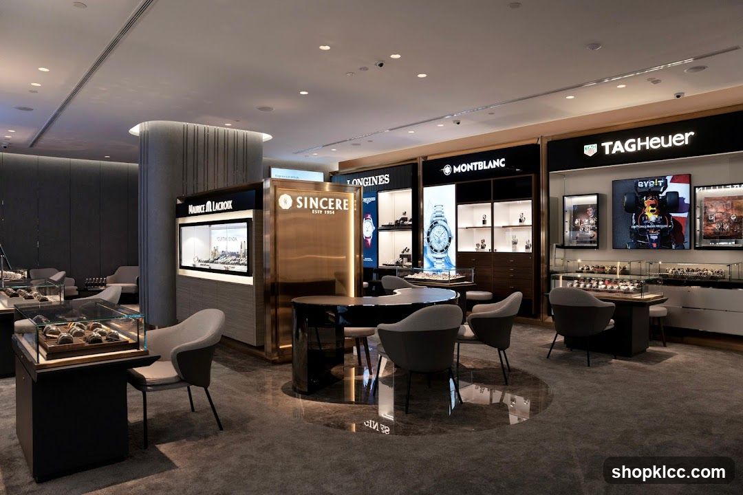 Luxury Watch Store Interior